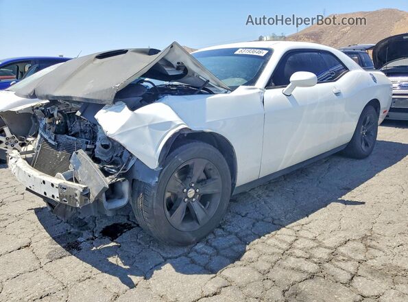 2C3CDZAG2KH687700 2019 DODGE CHALLENGER White Trasero izquierdo