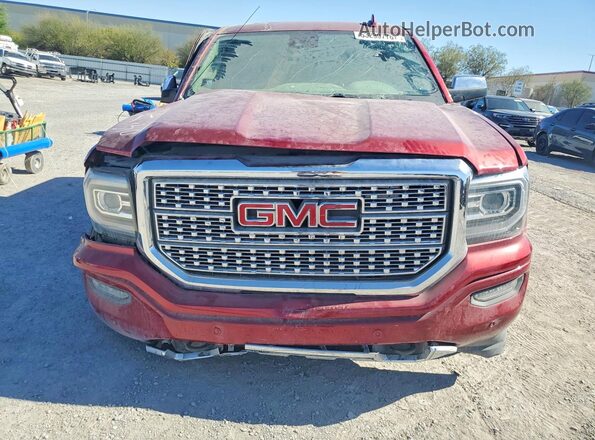 3GTP1PEJ3JG485527 2018 GMC SIERRA Red უკანა ხედი