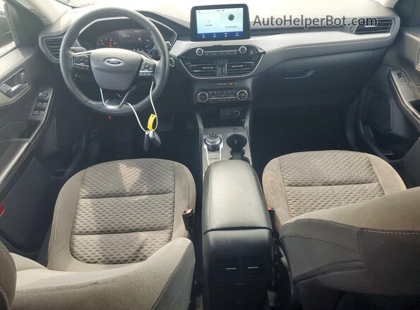 1FMCU0G67MUA59049 2021 FORD ESCAPE Black Vista del cuadro de instrumentos
