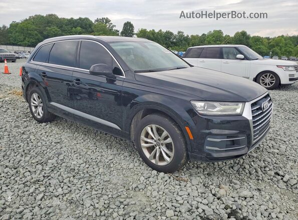 WA1LAAF7XJD029207 2018 AUDI Q7 Black წინა ხედი