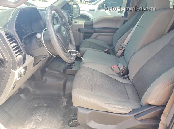 1FTEX1E83GKE50908 2016 FORD F150 Blue Vista del salpicadero