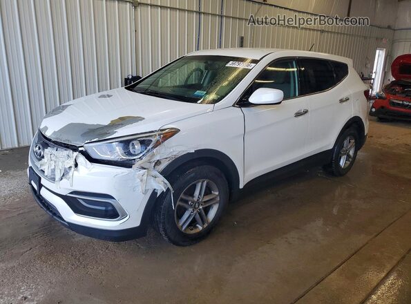 5NMZTDLB3JH088319 2018 HYUNDAI SANTA White Tył lewy