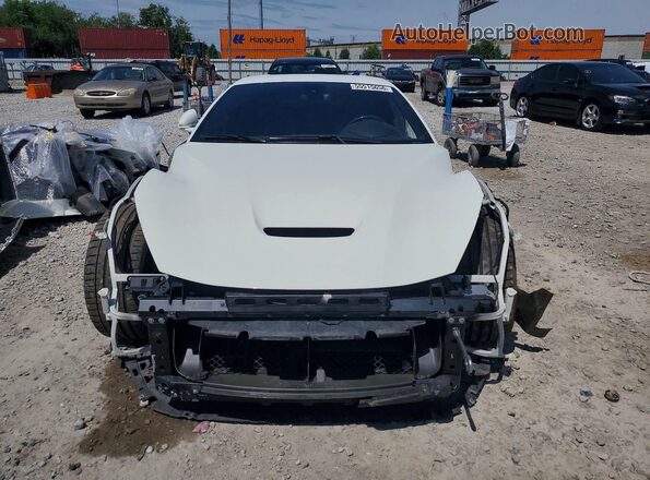 ZFF74UFA5E0198254 2014 FERRARI F12 White Front view