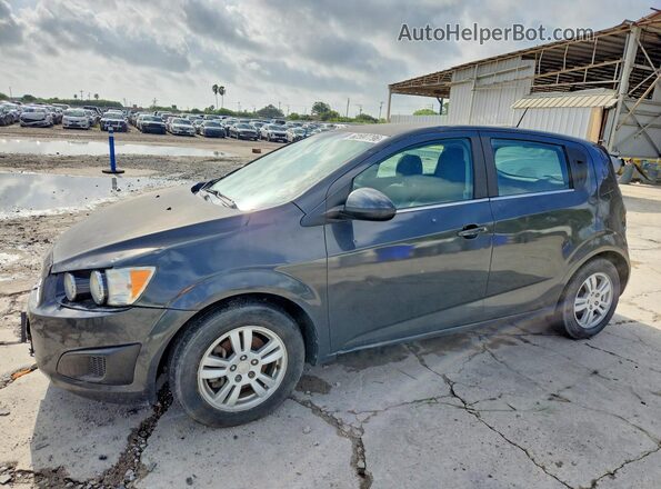 1G1JC6SH5G4110006 2016 CHEVROLET SONIC Black Tył lewy