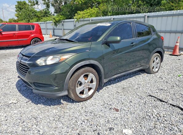 3CZRU5H31GM724420 2016 HONDA HR-V Green Հետևի ձախ