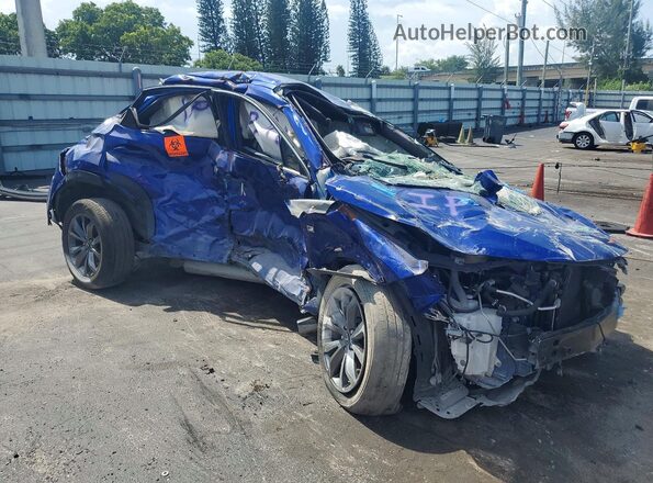 JTJSARBZ3M2193161 2021 LEXUS NX Blue Вид спереду