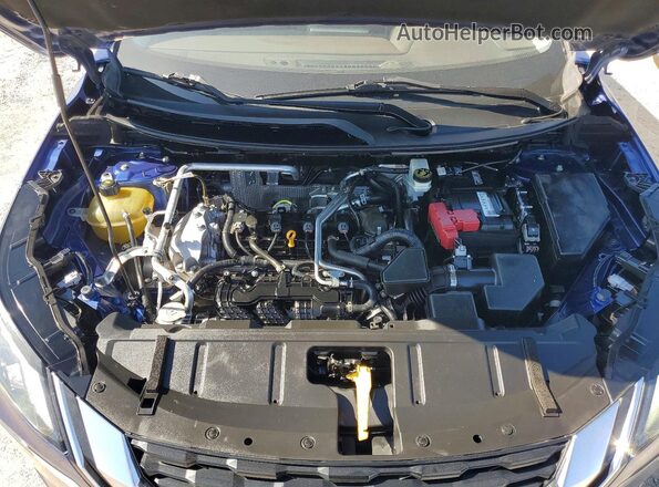 JN8AT3BB0MW230768 2021 NISSAN ROGUE Blue Widok komory silnika