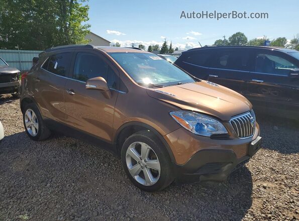 KL4CJESB4GB719783 2016 BUICK ENCORE Brown Front view
