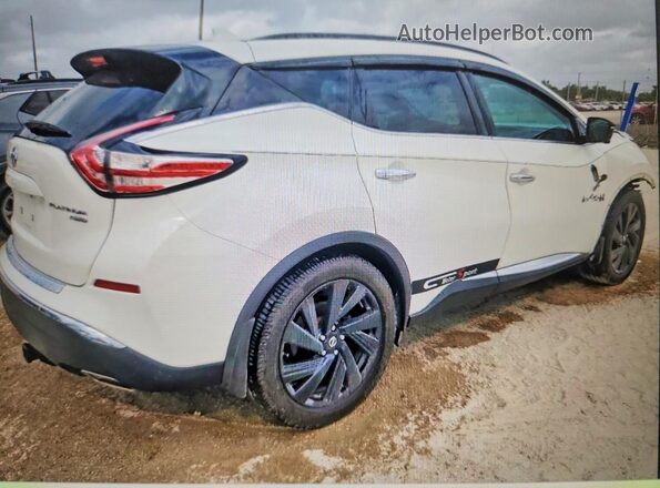 5N1AZ2MH3HN148689 2017 NISSAN MURANO White წინა მარჯვენა