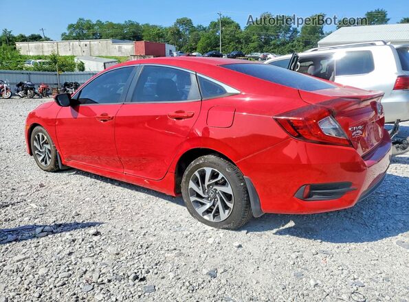 2HGFC2F71GH526761 2016 HONDA CIVIC Красный Задняя правая четверть