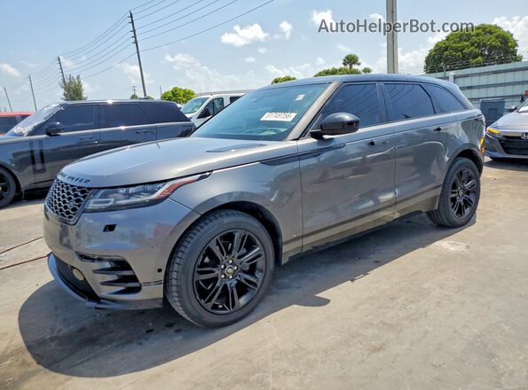 SALYL2RX8JA709950 2018 LAND ROVER RANGE Серый Задняя левая четверть