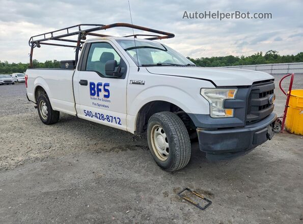 1FTMF1C88GKD13853 2016 FORD F150 White Դիմացի տեսք