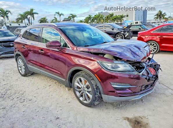 5LMCJ2C98HUL32796 2017 LINCOLN MKC Бордовый Вид спереди