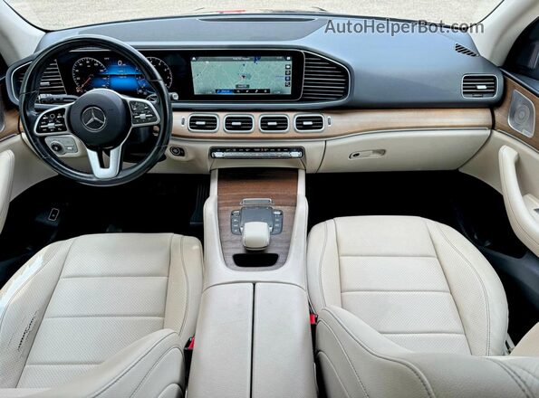 4JGFB4KEXMA497154 2021 MERCEDES-BENZ GLE Blue Dashboard view