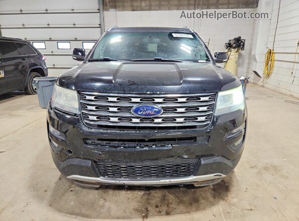 1FM5K8F82GGB27969 2016 FORD EXCUR Black Widok z przodu