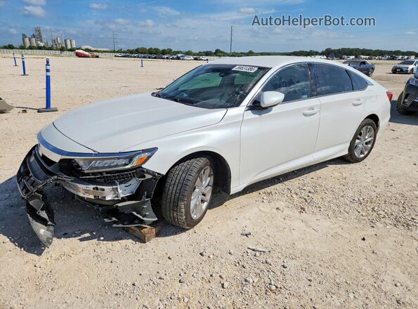 1HGCV1F16LA005773 2020 HONDA ACCORD White Trasero izquierdo