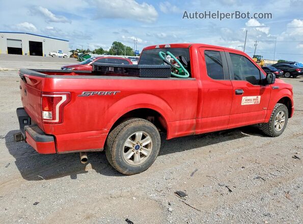 1FTEX1CP3GKF96610 2016 FORD F150 Red Front right
