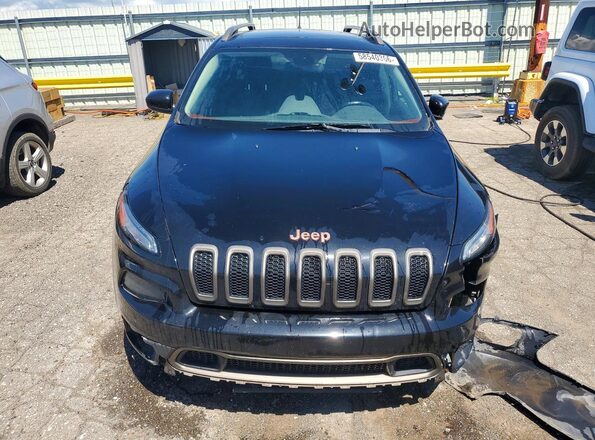 1C4PJLCB0HW549488 2017 JEEP CHEROKEE Black Դիմացի տեսք