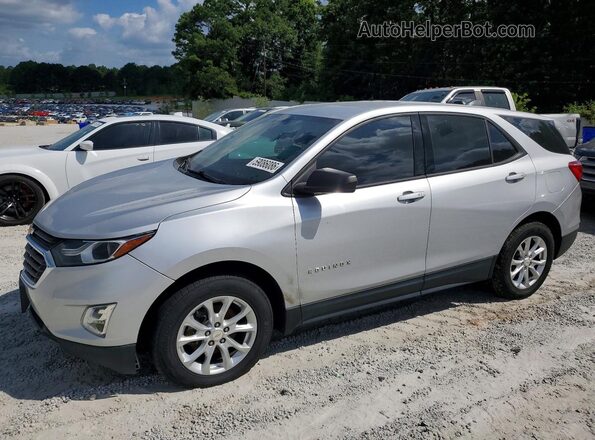 2GNAXHEV7K6195499 2019 CHEVROLET EQUINOX Silver Հետևի ձախ