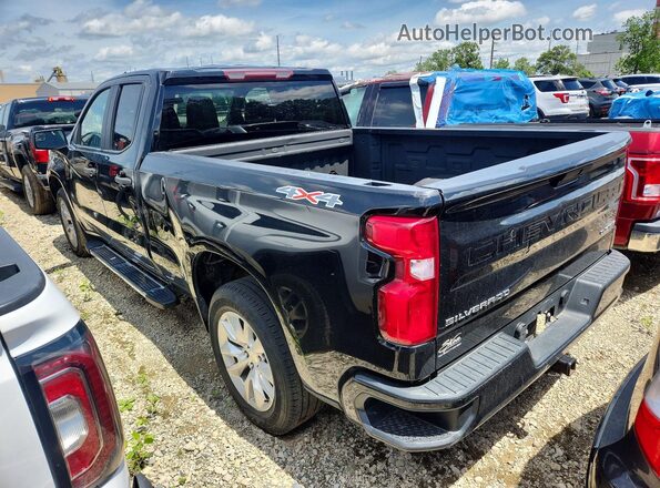 1GCRYBEK2LZ202389 2020 CHEVROLET SILVERADO Black Tył prawy