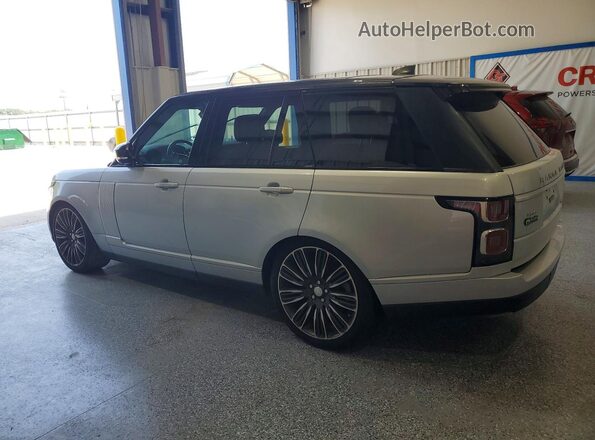 SALGS2SV4JA388738 2018 LAND ROVER RANGE Silver Rear right