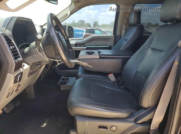 1FTEW1E53KKF01289 2019 FORD F150 Черный Вид панели приборов