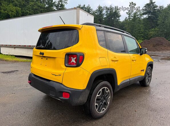 ZACCJBCB4HPE87499 2017 JEEP RENEGADE Yellow Դիմացի տեսք