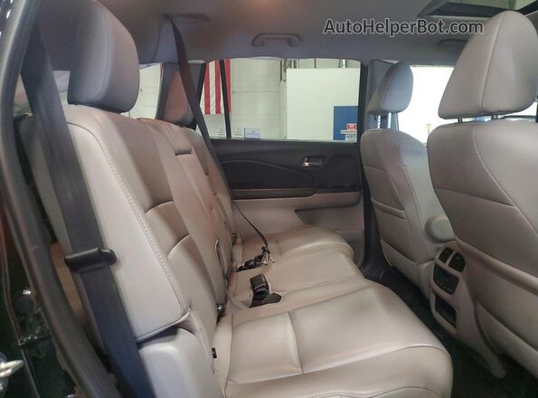 5FNYF6H63GB060282 2016 HONDA PILOT Black Вид підкапотного простору