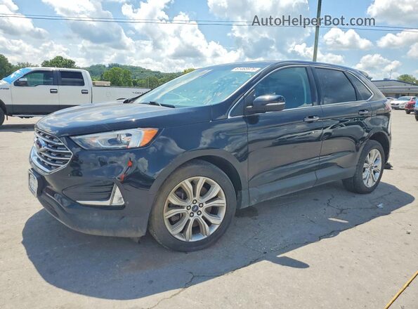 2FMPK4K99MBA08500 2021 FORD EDGE Silver Rear left