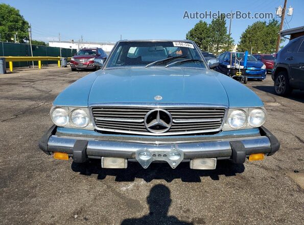 10704412057185 1979 MERCEDES-BENZ 450 Синий Вид сзади