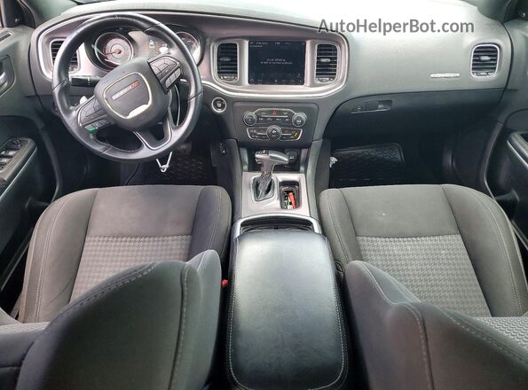 2C3CDXCT0KH619328 2019 DODGE CHARGER Gray ხელსაწყოთა პანელის ხედი