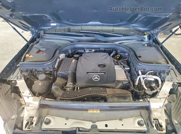 WDC0G4JB0HF140555 2017 MERCEDES-BENZ GLC-CLASS Gray Widok naklejki z numerem VIN