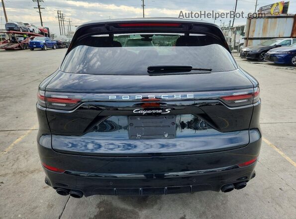 WP1AB2AY7NDA31761 2022 PORSCHE CAYENNE Black Vista interior delantera