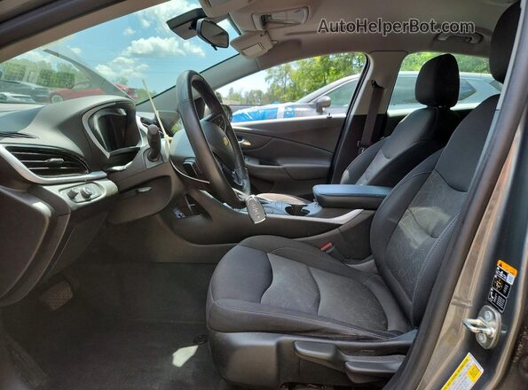 1G1RC6S50HU167434 2017 CHEVROLET VOLT Gray წინა პანელის ხედი