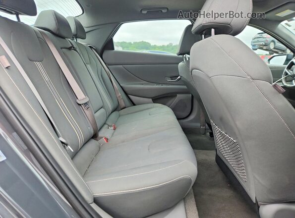 KMHLS4DG1SU948453 2025 HYUNDAI ELANTRA Gray Rear interior view