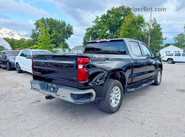 3GCUYDET9LG186867 2020 CHEVROLET SILVERADO Черный Передняя правая четверть