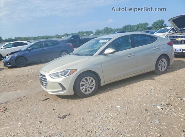 5NPD74LF7HH099841 2017 HYUNDAI ELANTRA Silver Trasero izquierdo
