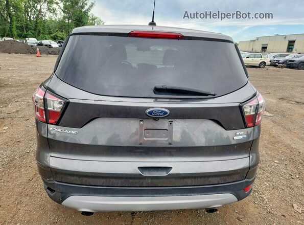 1FMCU9GD9HUC70133 2017 FORD ESCAPE Gray წინა სალონის ხედი