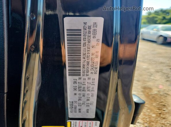 1C4HJXDG4JW147971 2018 JEEP WRANGLER Black Widok naklejki z numerem VIN