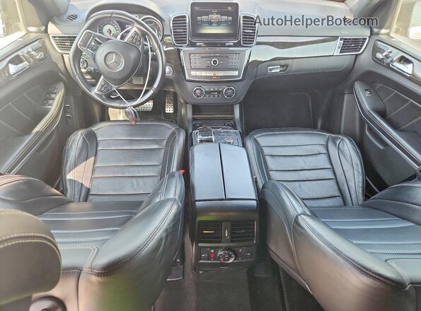 4JGDF7FE7HA752534 2017 MERCEDES-BENZ GLS Black Widok tylnych siedzeń