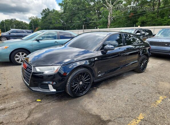 WAUAUGFF2J1036486 2018 AUDI A3 Black Задня ліва чверть