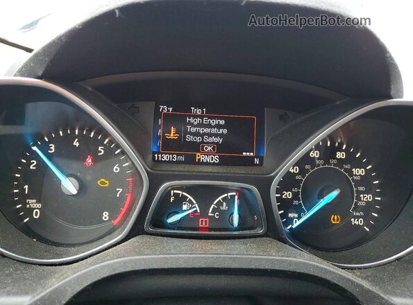1FMCU0HD5JUA08609 2018 FORD ESCAPE Синий Вид задних сидений