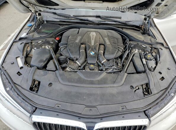 WBA7F2C53GG415098 2016 BMW 7 SERIES White Շարժիչի բաժամունքի տեսք