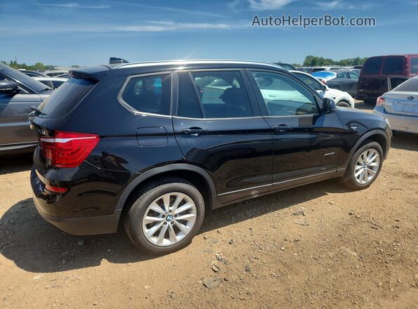 5UXWX9C36H0T23236 2017 BMW X3 Black Delantero derecho