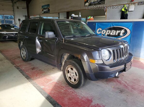 1C4NJRBB7HD135275 2017 JEEP PATRIOT Gray წინა ხედი
