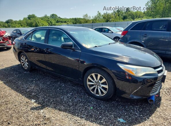 4T1BF1FK2HU678898 2017 TOYOTA CAMRY Black Դիմացի տեսք