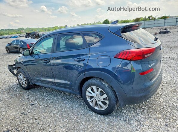 KM8J3CA43MU334502 2021 HYUNDAI TUCSON Синий Задняя правая четверть