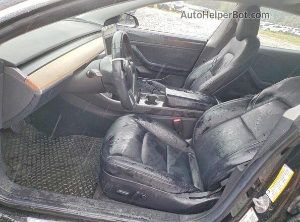 5YJ3E1EBXJF067304 2018 TESLA MODEL Черный Вид панели приборов