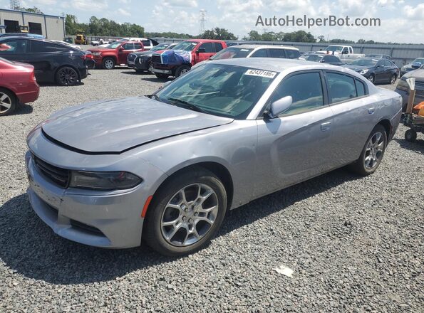2C3CDXJG8HH569843 2017 DODGE CHARGER Silver Tył lewy