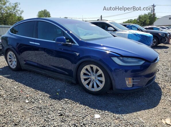 5YJXCBE24HF054703 2017 TESLA MODEL Blue Դիմացի տեսք